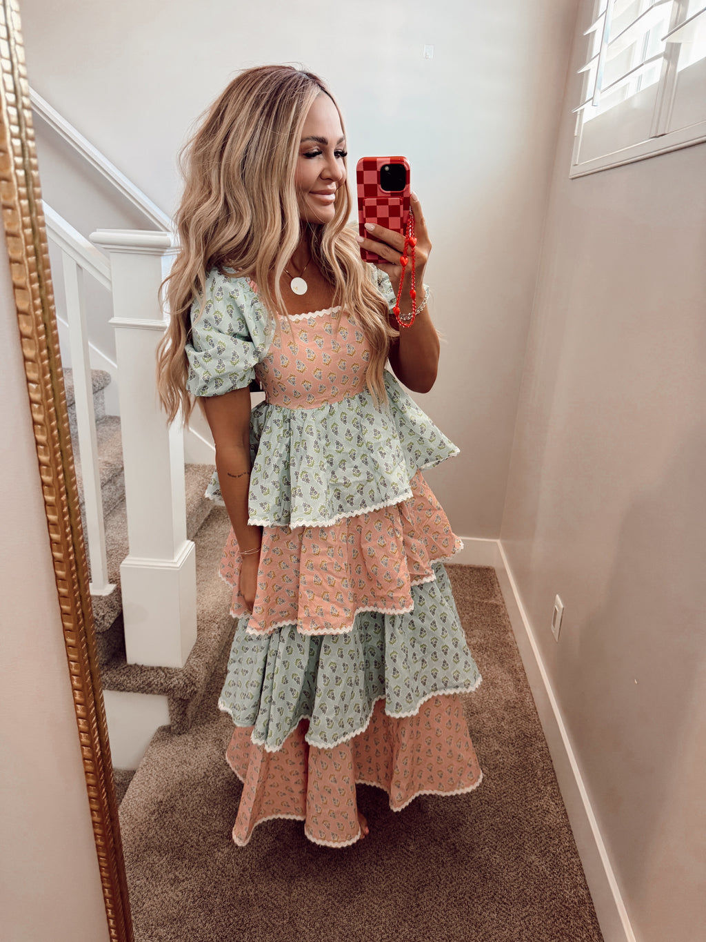 Layered spring dress