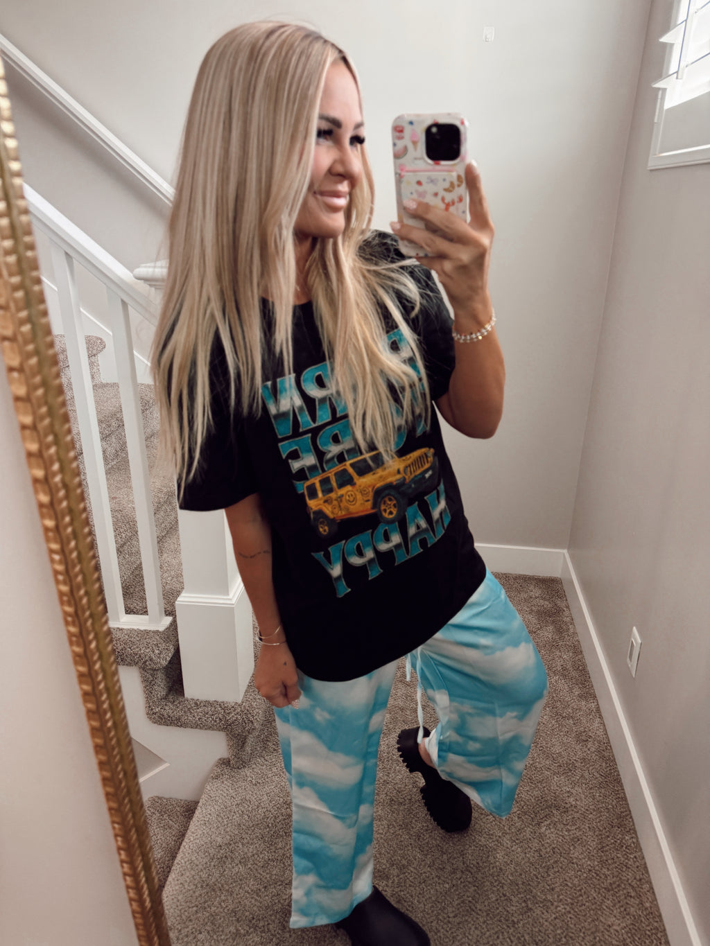 Born to be happy tee